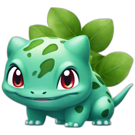 bulbasaur winking emoji