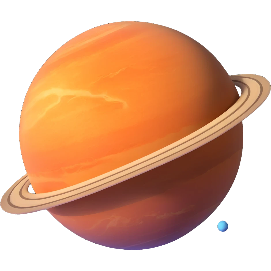 detailed planet Venus emoji