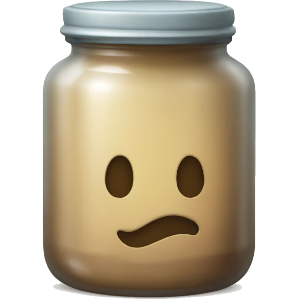 Jar of wax emoji