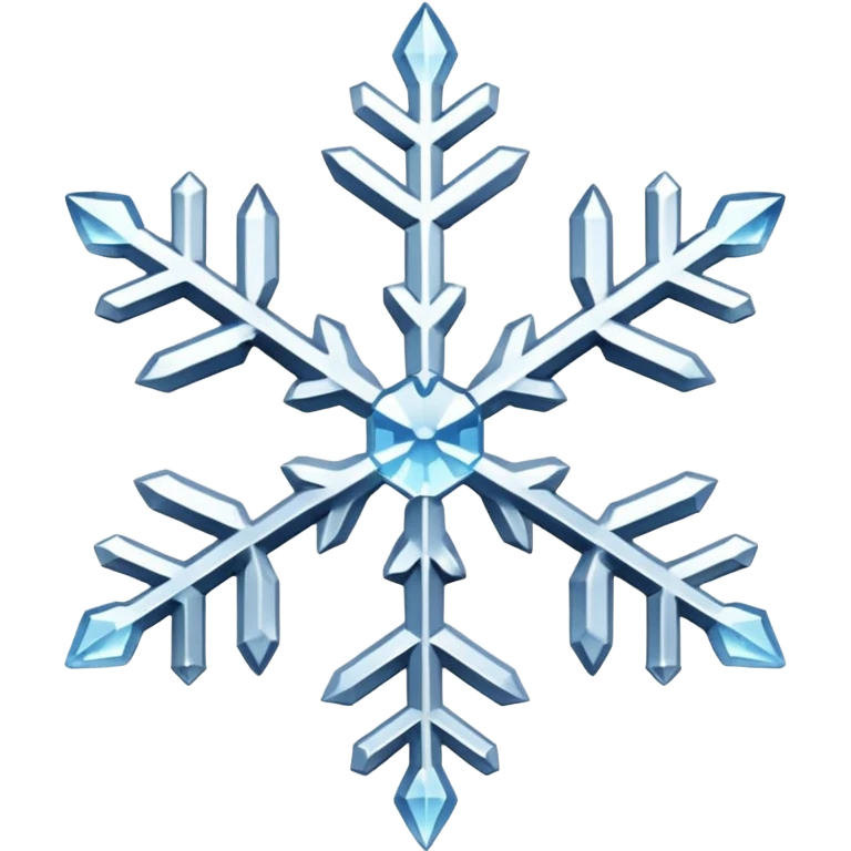 brilliance snowflake emoji