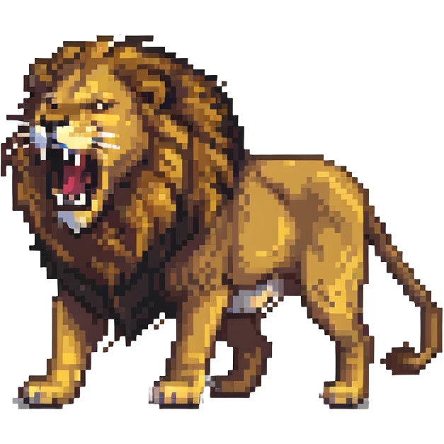 roaring lion emoji