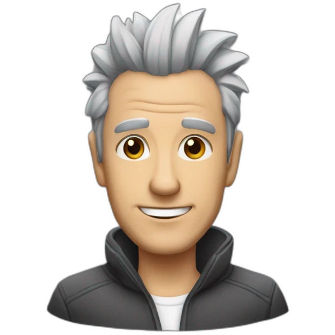 criswell spike gray hair emoji