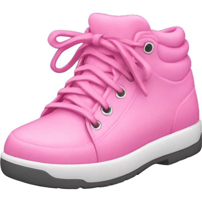 Pink shoes emoji