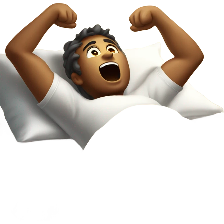 Wake up emoji