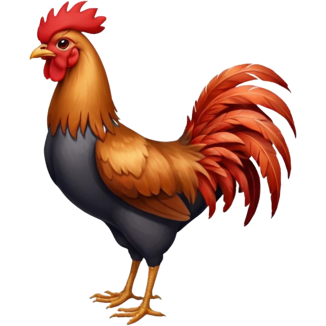 a cock emoji