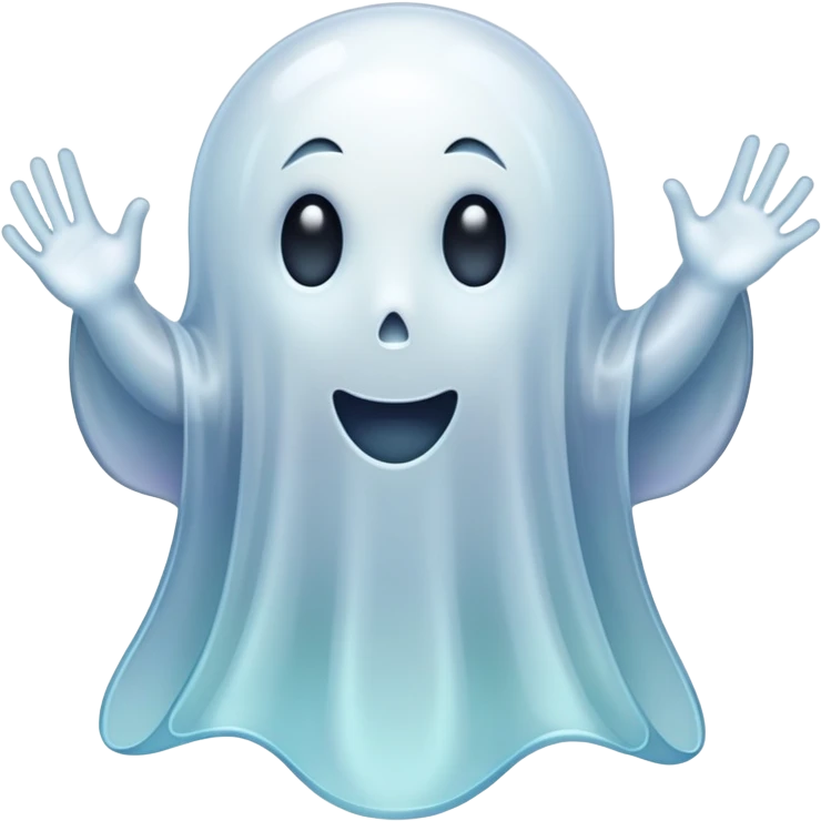 music ghost emoji