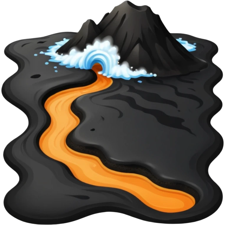 icelands black sand beach emoji