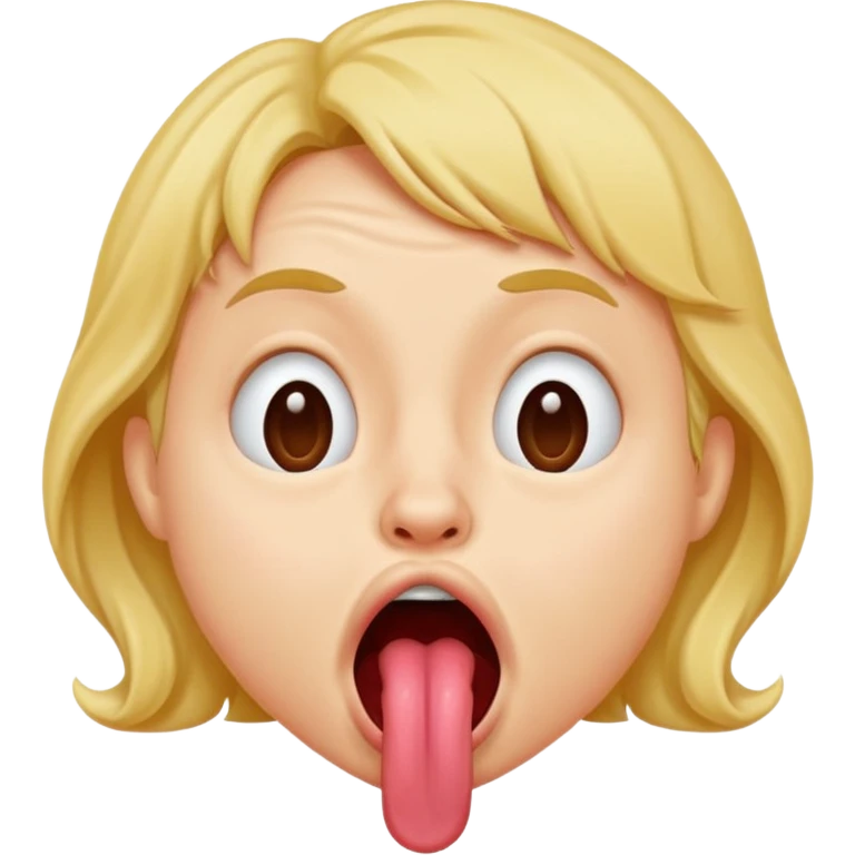 Original emoji sticking tongue with a scrunched nose in a sweetly mocking way emoji
