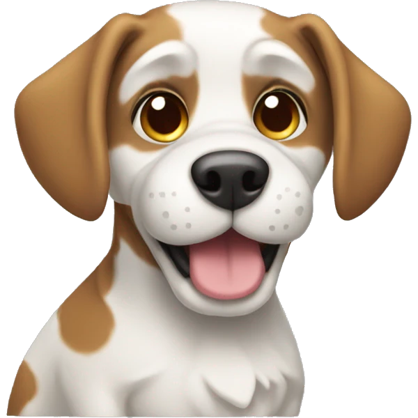 dog typing emoji