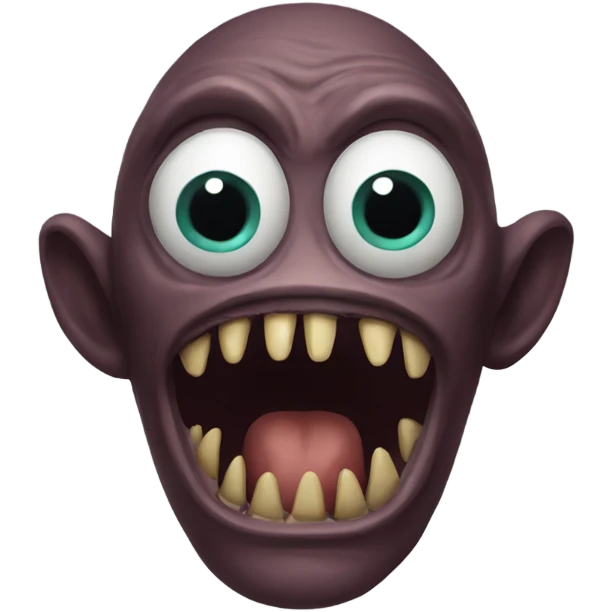 horrifying creature  emoji