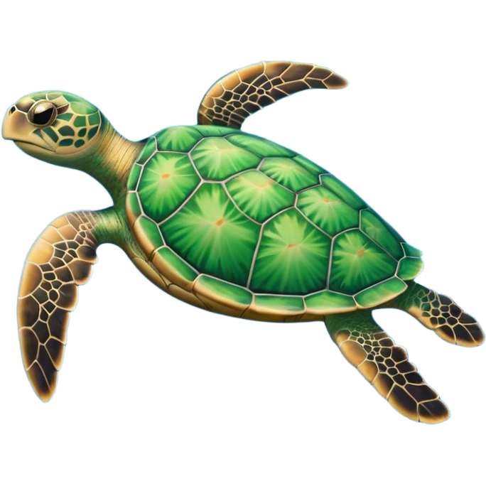 Sea turtle emoji