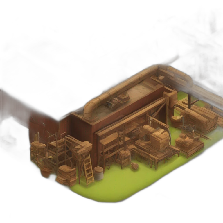 wood factory emoji