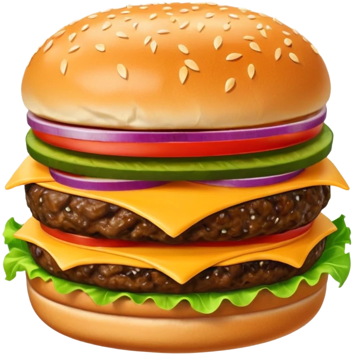 Hamburger emoji