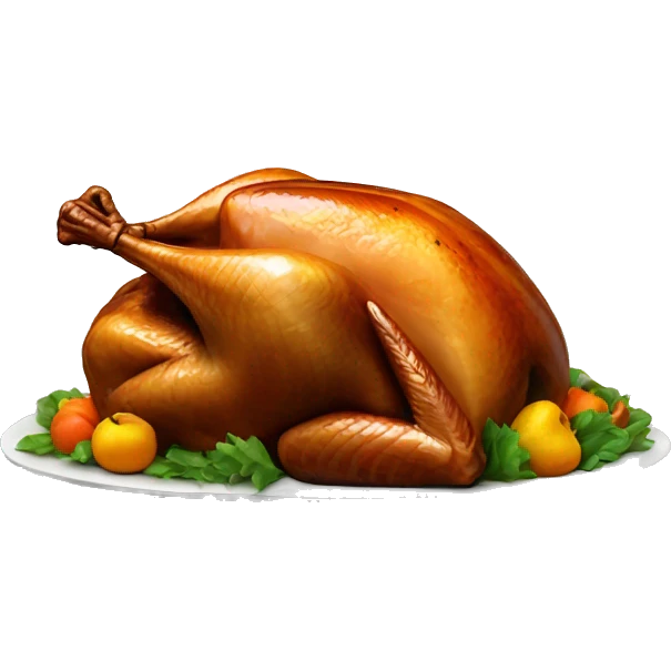 roasted turkey emoji
