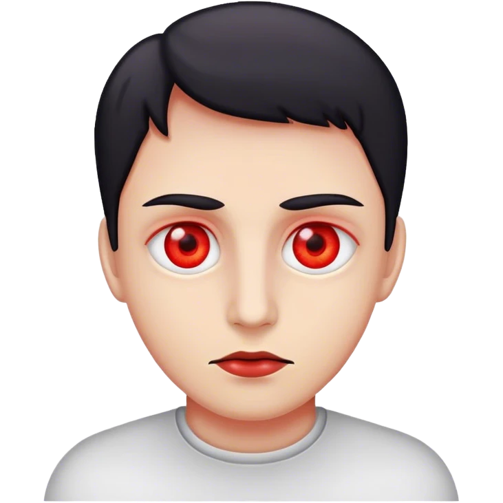 red eyes high emoji