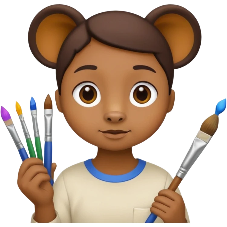 aniamls as painyer emoji