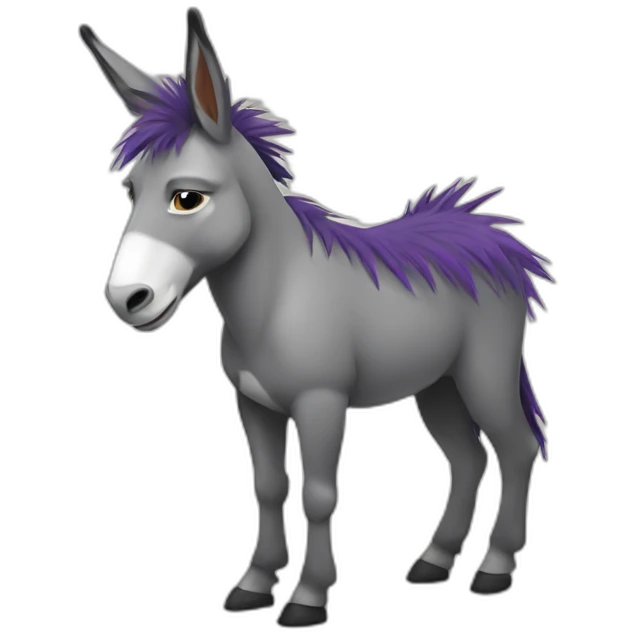 punk rock donkey emoji