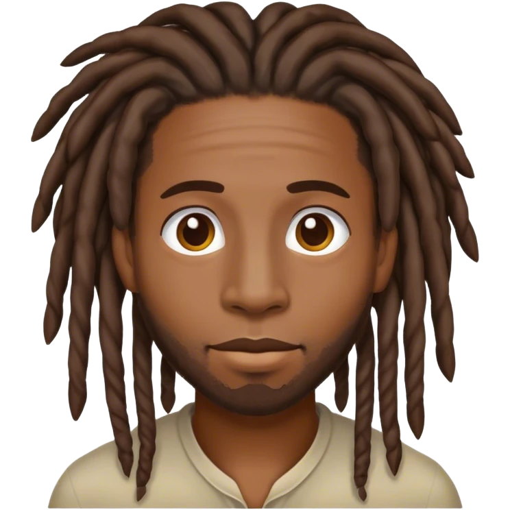 Man with locs  emoji