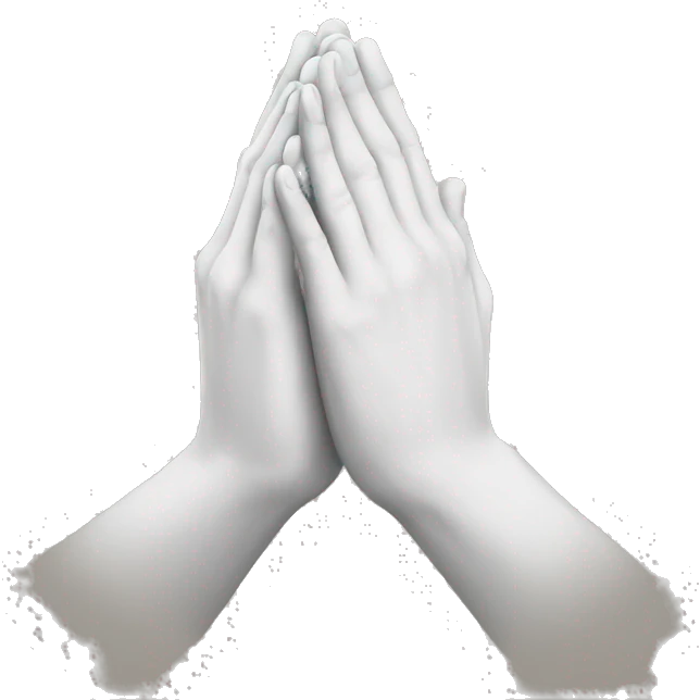 Praying hands  emoji