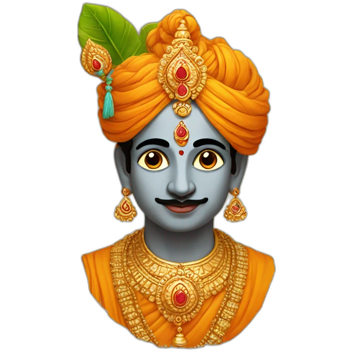 Krishna tilak emoji