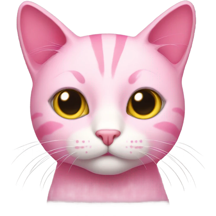 pink cat  emoji