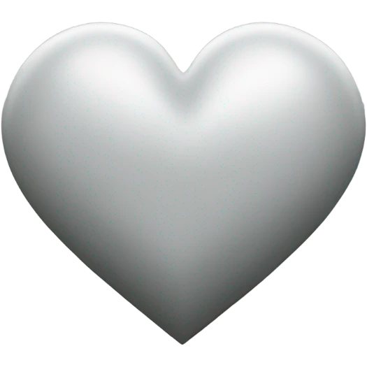 Grey heart that says rock in white font in the heart  emoji