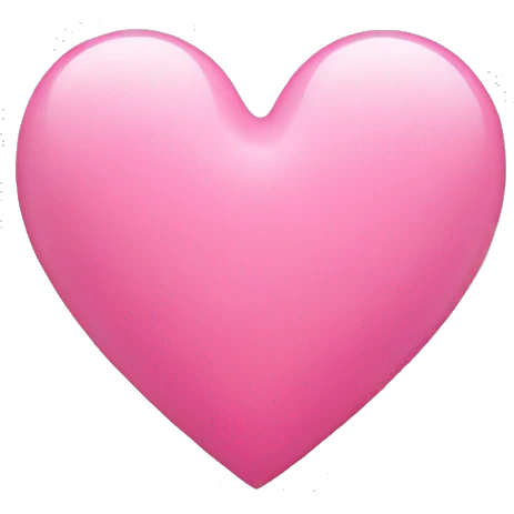 Small pink heart  emoji