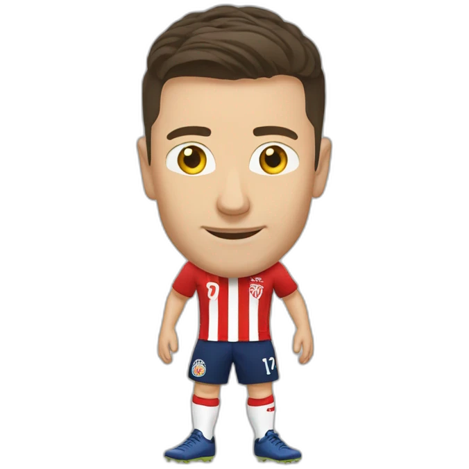 Lewandowski foot POLSKA emoji