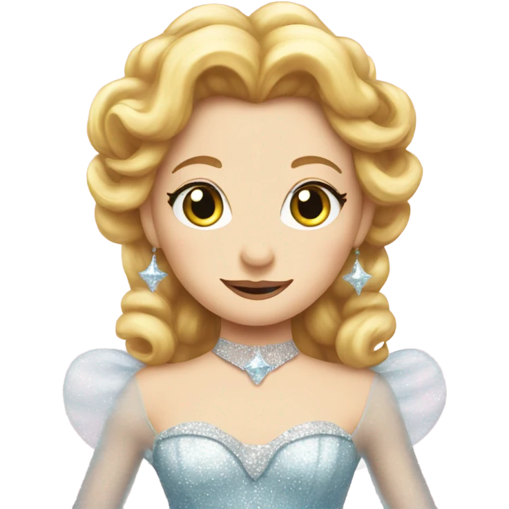 Glinda in bubble emoji