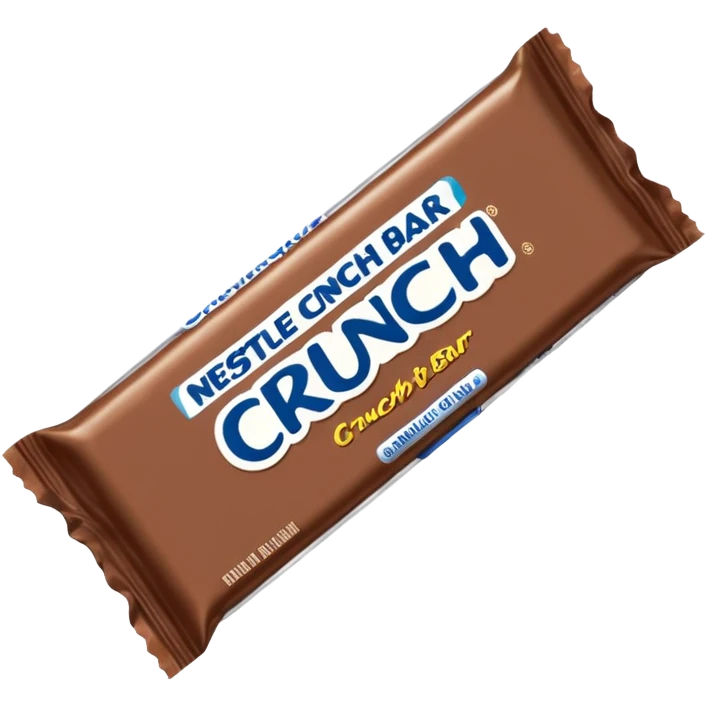 Nestle crunch bar emoji emoji