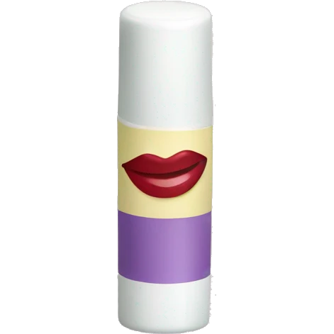 lip balm  emoji
