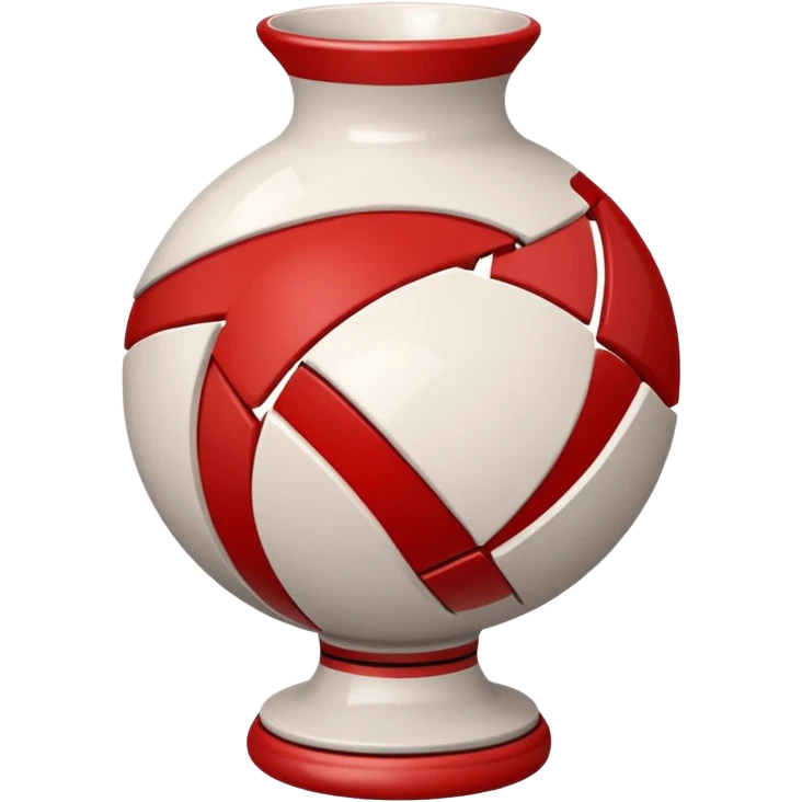 broken vase because of the ball emoji
