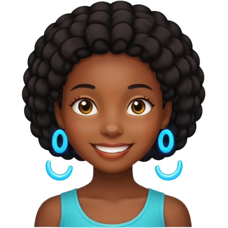 black girl  emoji