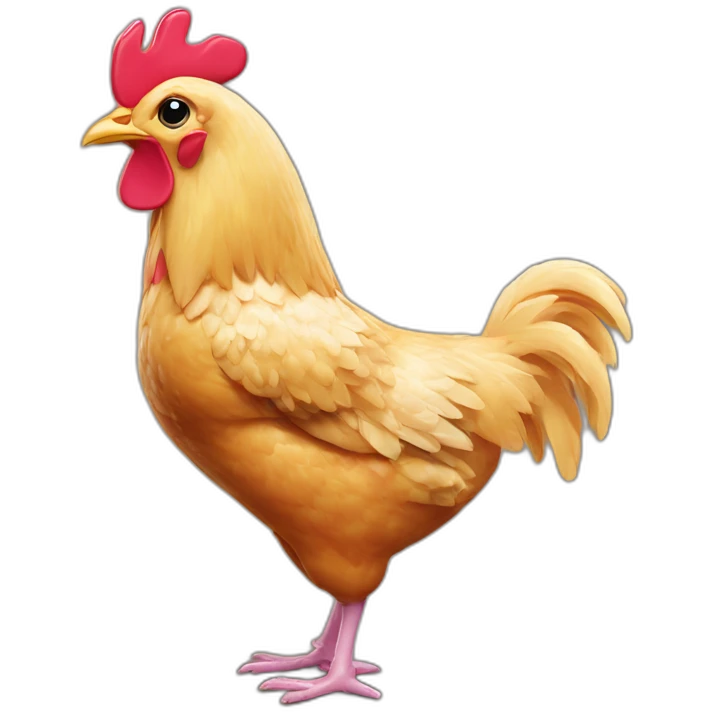 Barbie Chicken emoji