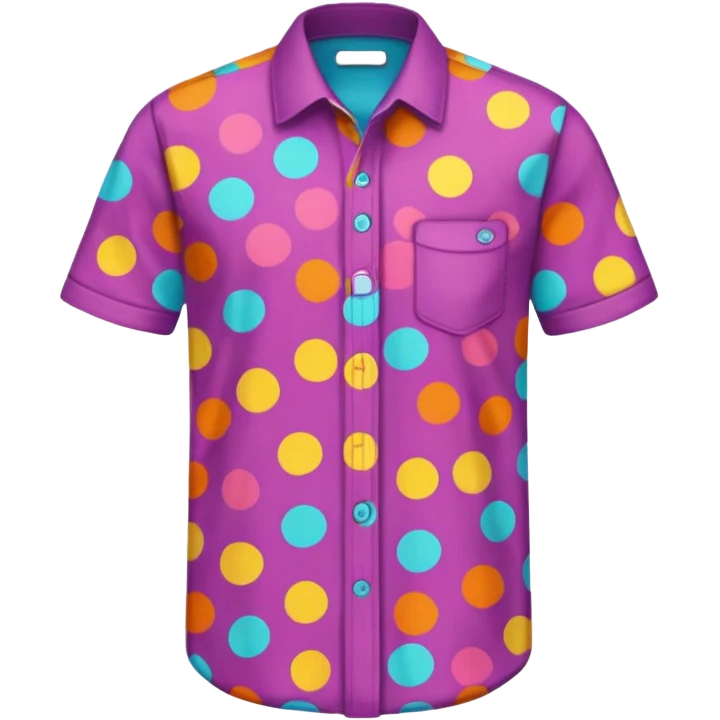 colourful shirt emoji