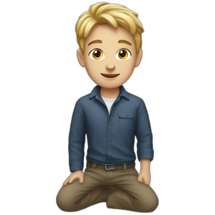 Autist boy emoji