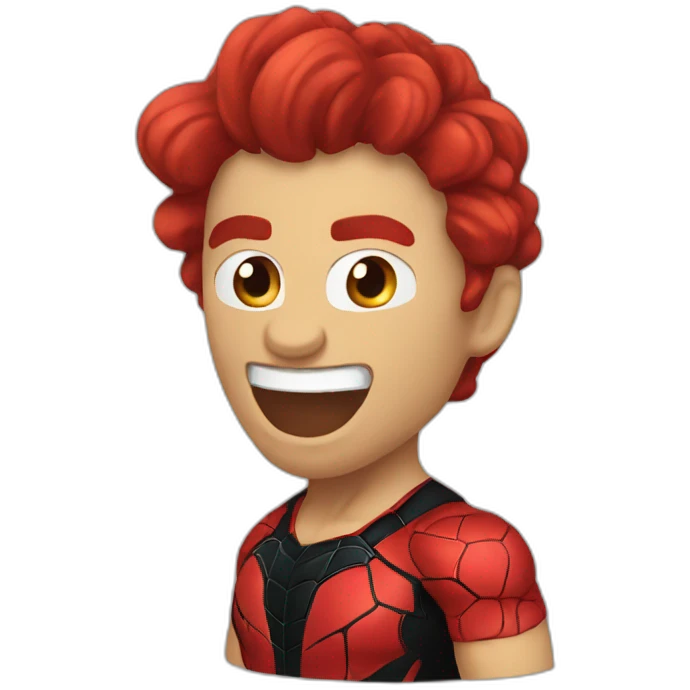 red venom emoji