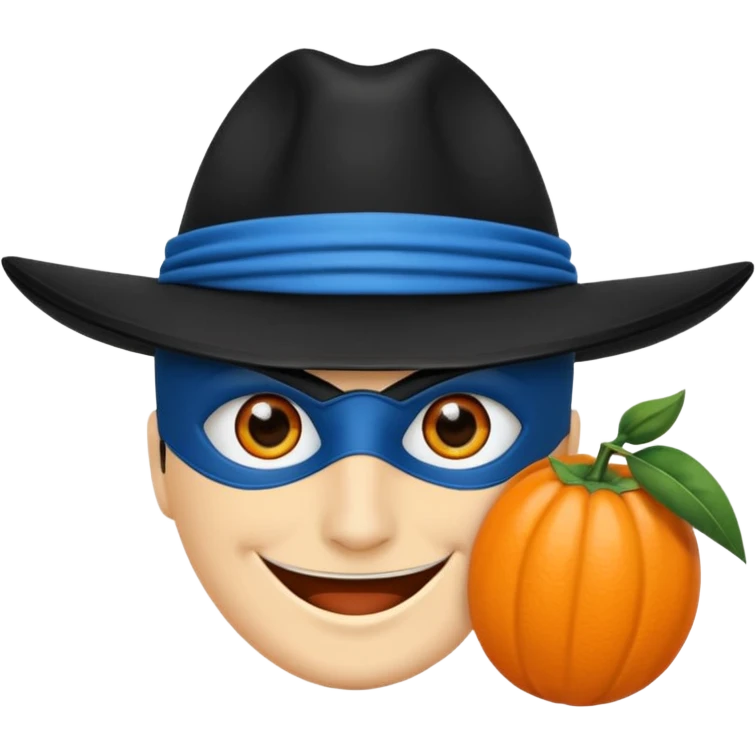 Zorro animado sosteniendo una llanta emoji
