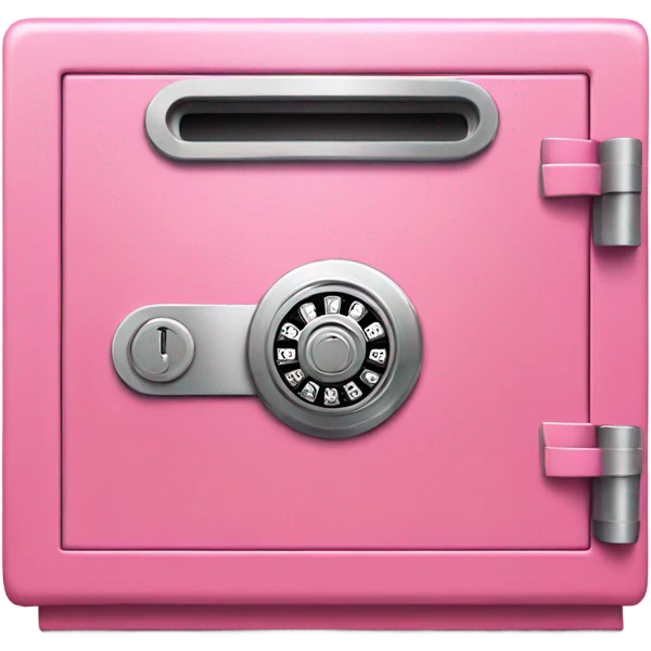 Pink safe emoji