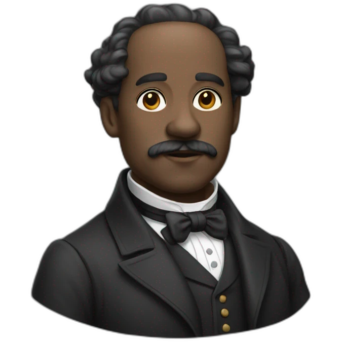 big black Dickens emoji
