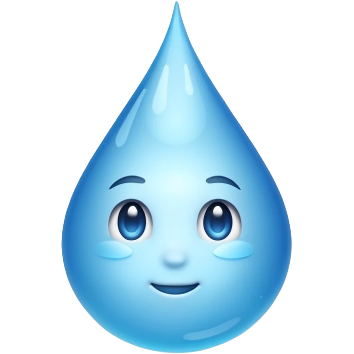 Cute water emoji