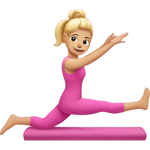 Pink Pilates emoji