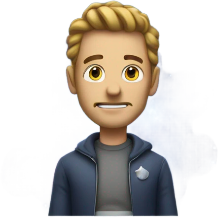 A man with a Shiesty on and galaxy gas emoji
