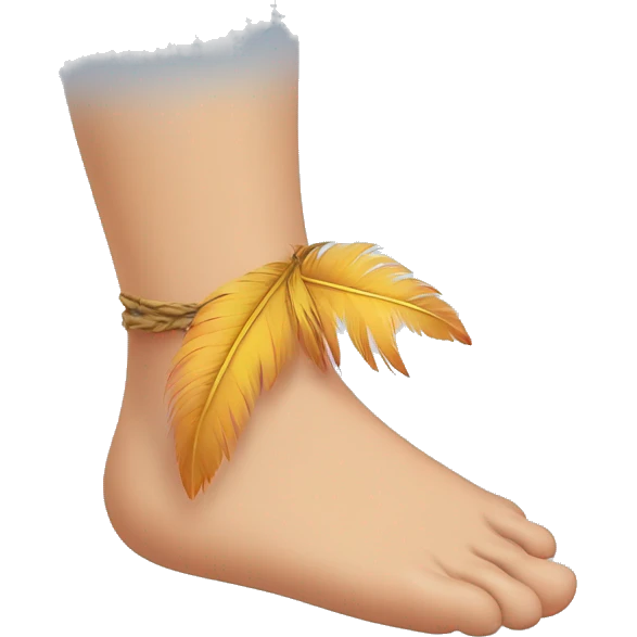 Feet Tickled By A Feather  emoji