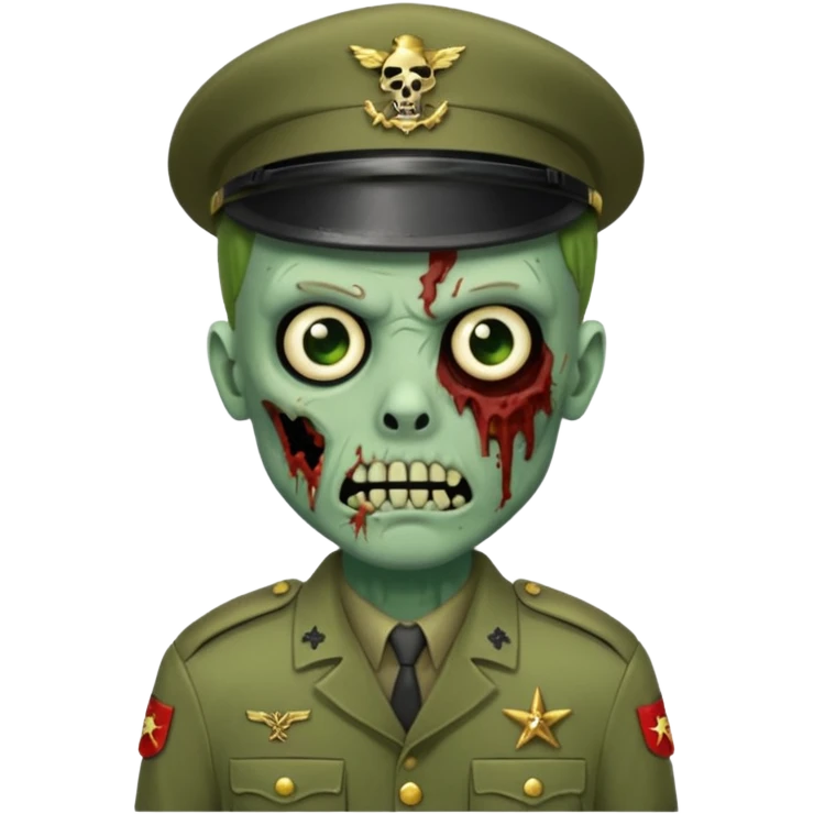 zombie soldier emoji