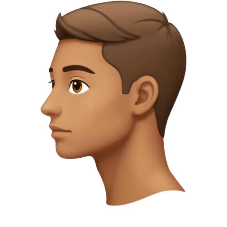 side profile side eye emoji