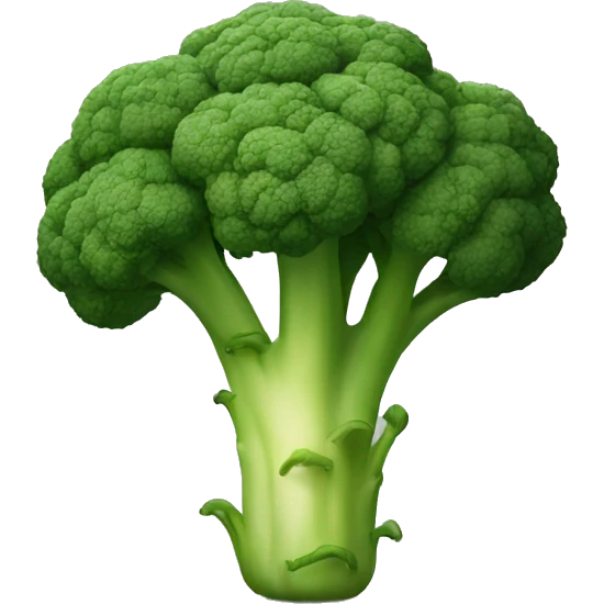muscular broccoli emoji