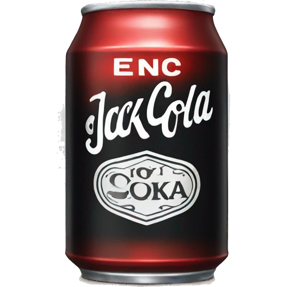 Metal Can of Jack Daniel’s and Coca Cola emoji