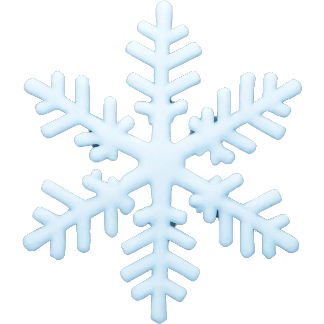 snowflake  emoji
