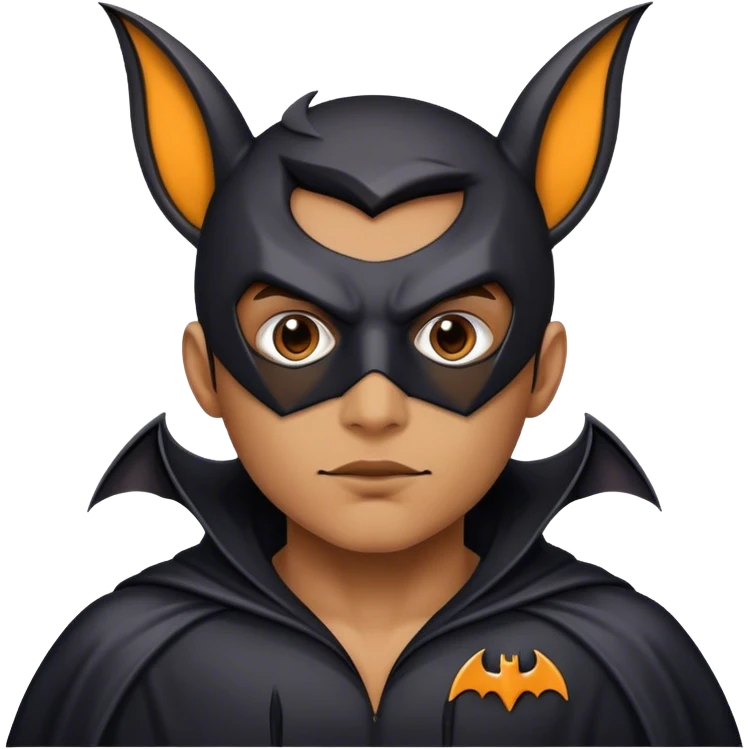 a bat hacker emoji